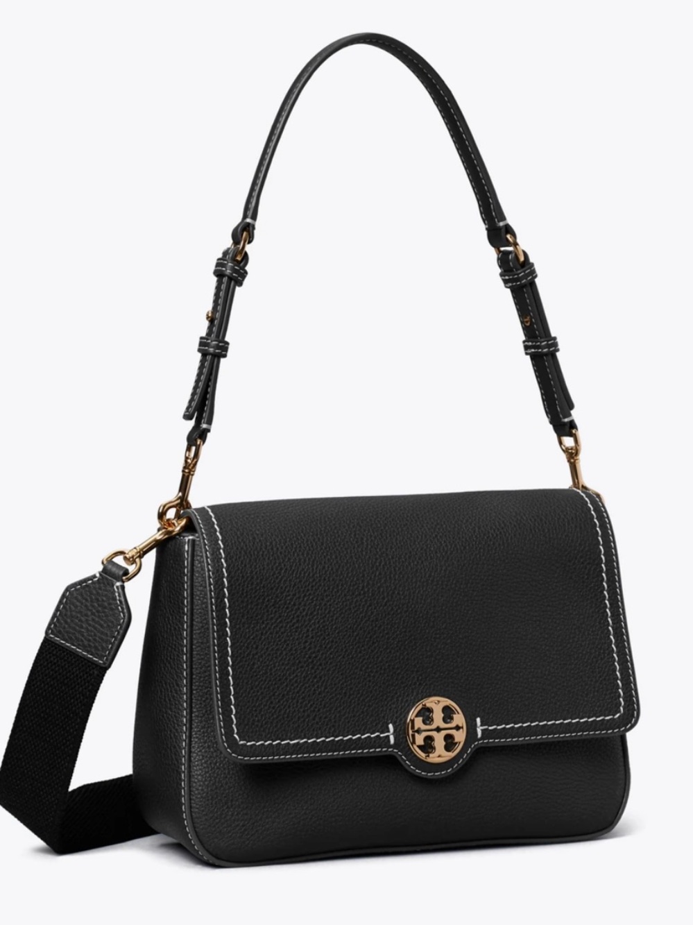 Tory Burch Felix Flap Shoulder LEATHER BAG
